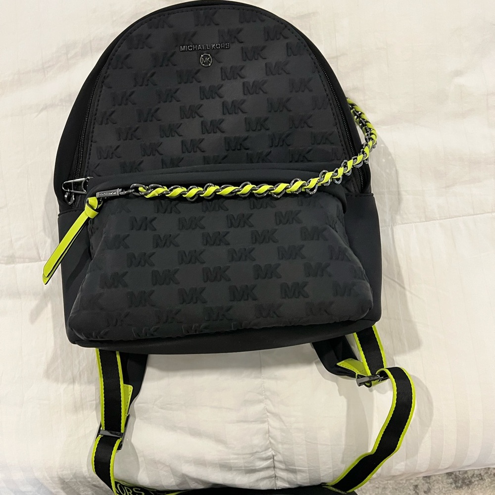 Michael Kors Logo Backpack